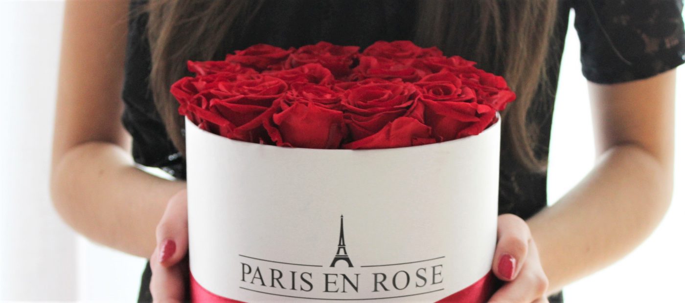 Flowerbox ❤️ Exklusive Rosenboxen mit Rosen als  Geschenk ❤️ Valentinstag